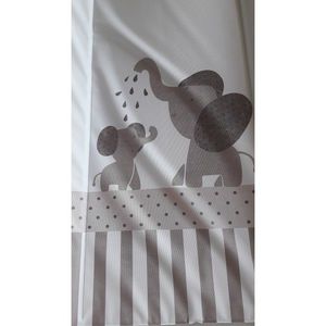 Saltea de infasat Rotho-babydesign 70x50 cm Soft Elefant crem imagine