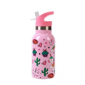 Termos pentru copii din otel inoxidabil design unicorn 350 ml imagine