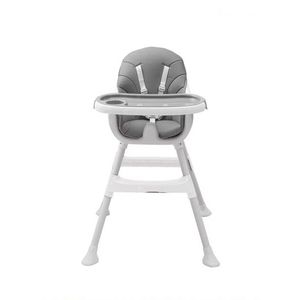 Scaun de masa Little Mom 3in1 cu cos pentru accesorii Modern Grey imagine