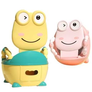 Olita cu adaptor moale si manere Little Mom Cute Yellow Frog imagine