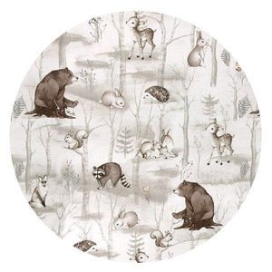 Perna clasica de dormit MimiNu cu husa detasabila din bumbac 30x40 cm Design Woodland imagine