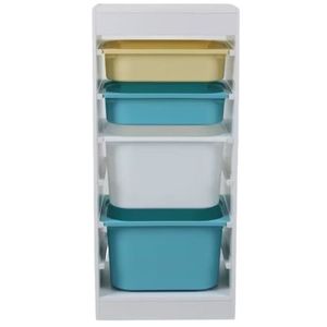 Organizator pentru jucarii si accesorii cu 4 cutii Ginger Home Toy Shelf imagine