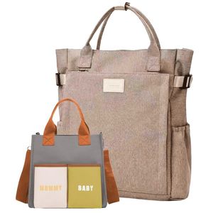 Set geanta pentru mamici J khaki imagine