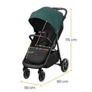 Carucior Sport Kinderkraft Route emerald green imagine