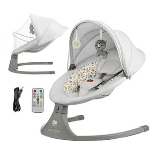 Leagan electric Kinderkraft Lumi 2 light grey imagine