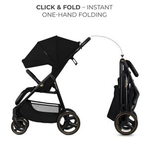 Carucior sport Kinderkraft Trig 3 onyx black imagine