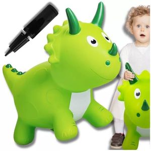 Saritor gonflabil cu pompa inclusa Green Dino imagine