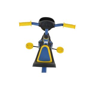 Tricicleta pentru copii cu cosulete de depozitare Buddy Blue, roti din cauciuc Eva, scaun ergonomic, de la 3 ani pana la 25 kg imagine