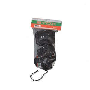 Set protectii pentru copii cotiere genunchiere si brate Byox clasa B 25-50kg Negru imagine