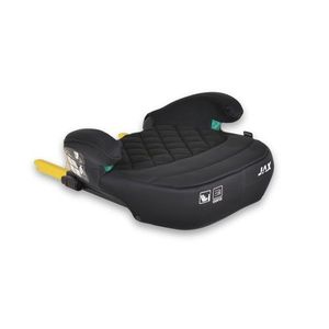 Inaltator auto cu isofix si spatar detasabil 125-150cm Jax i-Size Negru imagine