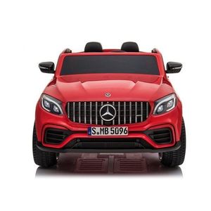 Masinuta electrica cu echipare Premium si telecomanda roti EVA Mercedes GLC 63S QLS Red imagine