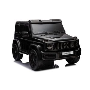 Masinuta electrica cu echipare Premium si licenta Mercedes G63 XXL 4x4 cu sunete si lumini Black imagine