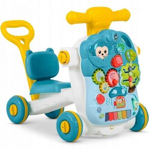 Antemergator 4 in 1 cu diverse activitati si sunete Ricokids albastru imagine