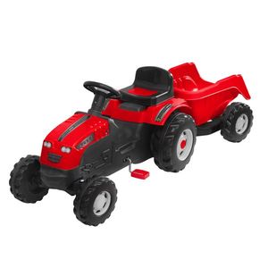 Tractor cu pedale si remorca Jumbo Red imagine