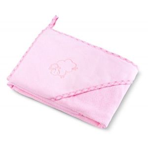 Prosop cu gluga Sheep 80x80 cm Pink imagine