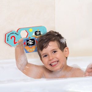 Puzzle de baie cu piese mari de spuma Playful Pirates Bath Puzzle imagine