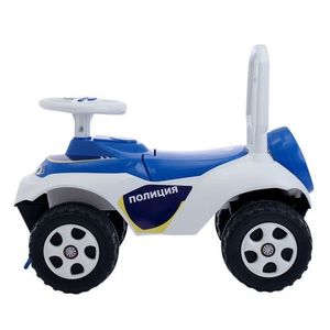 Masinuta Ride-on Doloni cu sunete si lumini alb cu albastru imagine