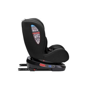 Scaun auto cu isofix si sezut rotativ KikkaBoo 40-150 cm i-Trip i-SIZE Black imagine