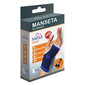 Manseta elastica cu deget Minut M imagine