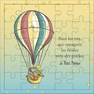 Puzzle - Le Petit Prince - Montgolfiere | Kiub imagine