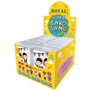 Carti De Joc Royal Din Plastic Educative 3in1 Invata Despre Tarile Europei | AS imagine