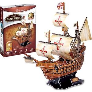 Puzzle 3D - Nava Santa Maria, 113 piese | CubicFun imagine