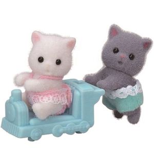 Set 2 figurine - Sylvanian Families - Gemeni pisici persane | Epoch imagine