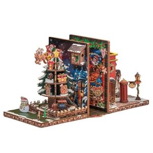 Puzzle 3D 189 piese - Christmas Cottage | Cutebee imagine