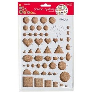 Sablon quiling - 52 modele | Daco imagine