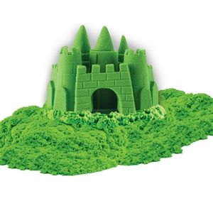 Kinetic Sand Deluxe - Neon, verde , 680 g | Spin Master imagine