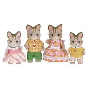 Set 4 figurine - Sylvanian Families - Pisici vargate | Epoch imagine