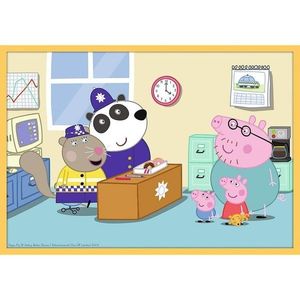 Puzzle 10in1 - Intalneste-o Pe Peppa Pig | Trefl imagine