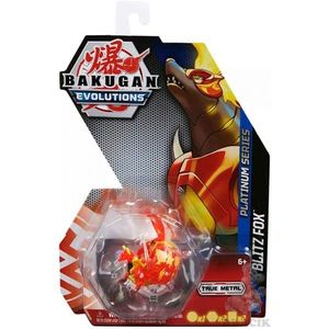 Figurina Bakugan Evolutions, True Metal, Blitz Fox, 20135945 imagine