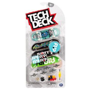 Set mini placa skateboard Tech Deck, 4 buc, Flip, 20136718 imagine