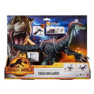 Figurina articulata, Dinozaur, Jurassic World, Therizinosaurus Sound Slashin, GWD65 imagine