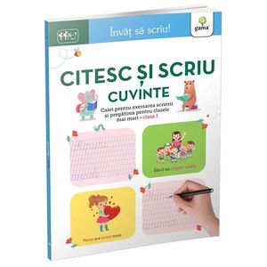 Citesc si scriu cuvinte 6-7 ani, Invat sa scriu! imagine