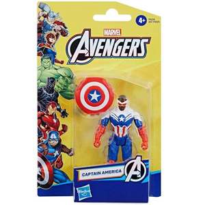 Figurina si accesoriu, Marvel Avengers, Captain America, 10 cm imagine