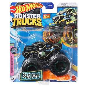 Masinuta Hot Wheels Monster Truck, More Neonsense, HLT01 imagine