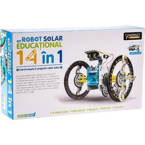 Kit robotica de constructie roboti solari 14 in 1 (Ro) imagine