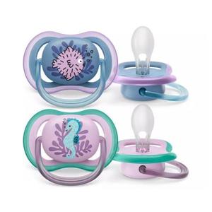 Set de 2 suzete Air Mov/Bleu 0-6 luni, Philips Avent imagine