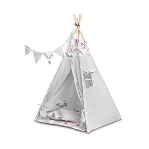 Cort de joaca pentru copii Tipi Tent Roz, Toys by Caretero imagine