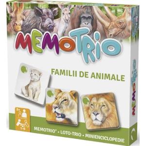 Memotrio familii de animale imagine