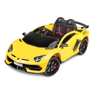 Masina electrica pentru copii Toys by Caretero, Lamborghini Galben imagine