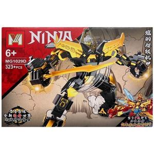 Set de constructie MG Ninjago 4 in 1, Robot Razboinic, 323 piese tip lego imagine