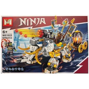 Set de constructie MG Ninjago - Mamut de razboi, 578 piese tip lego imagine