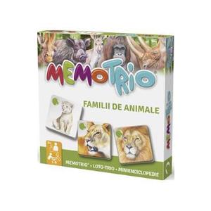 MemoTrio: Familii de animale imagine