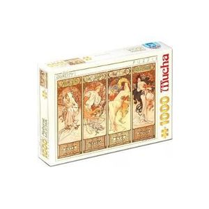 Puzzle 1000: Alphonse Mucha. Seasons imagine