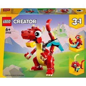 Lego Creator 3 in 1. Dragon rosu imagine