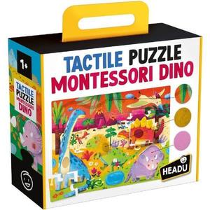 Puzzle tactil: Montessori. Dinozauri imagine