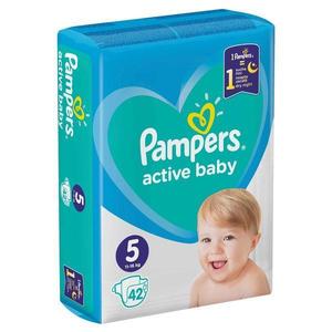 SHORT LIFE - Scutece pentru Bebelusi - Pampers Active Baby, marimea 5 (11-16 kg), 42 buc imagine